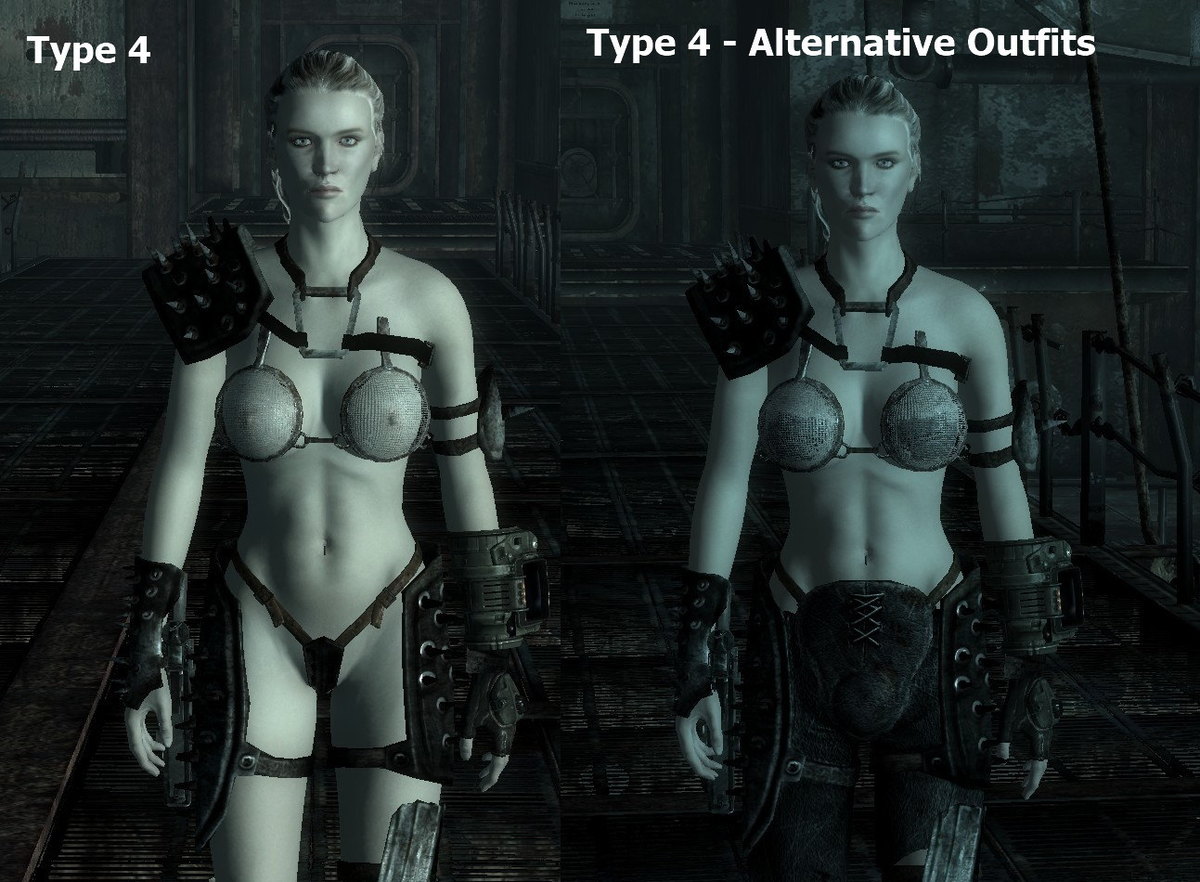 Альтернативные модели брони и одежды Fallout: New Vegas для реплейсера тела ...