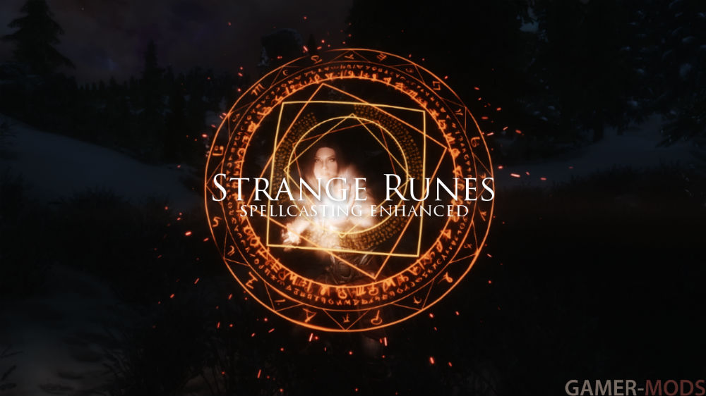 Мистические руны - улучшенный каст заклинаний (SE-АЕ) | Strange Runes - Spellcasting Enhanced