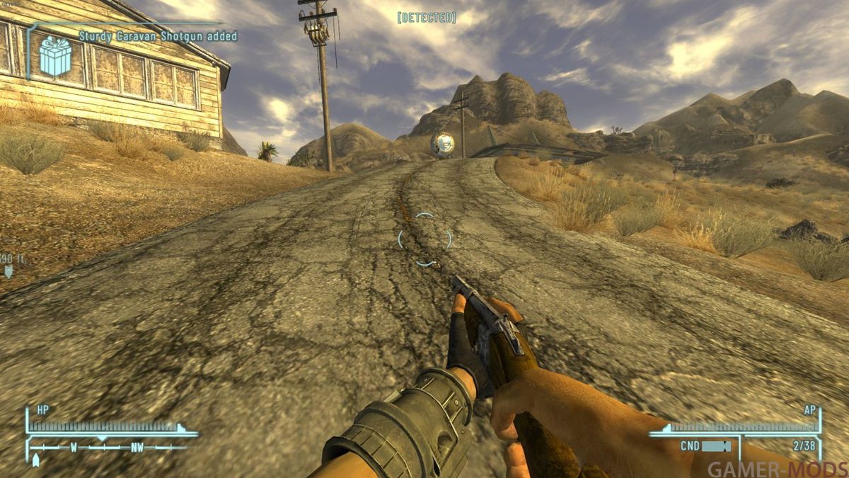 fallout new vegas dynamic crosshair