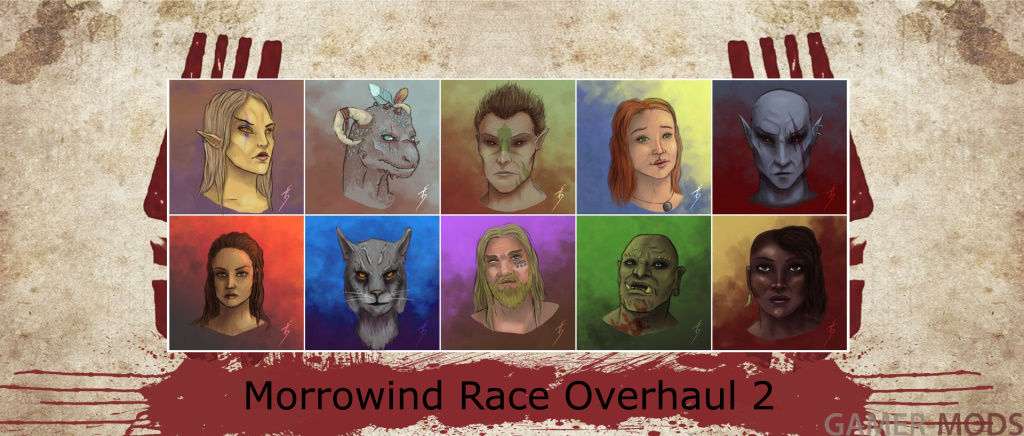 Характеристики Рас Морровинда / Morrowind Race Overhaul (SE)