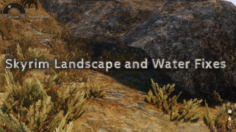 Фиксы ландшафта и воды / Skyrim Landscape and Water Fixes