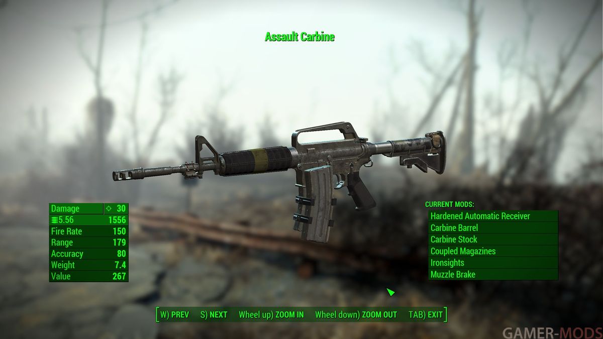 Fallout 4 штурмовой пулемет фото 114