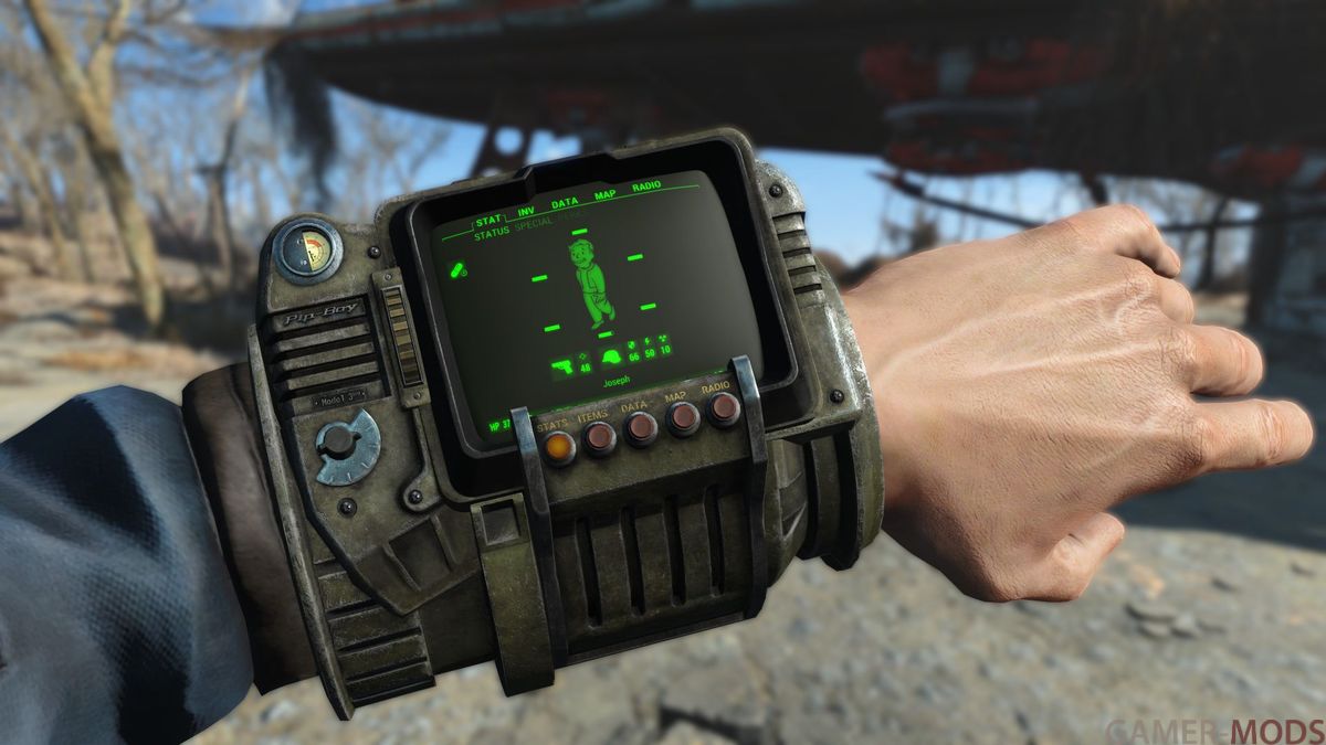 Fallout 4 gold kit for color pipboy фото 43