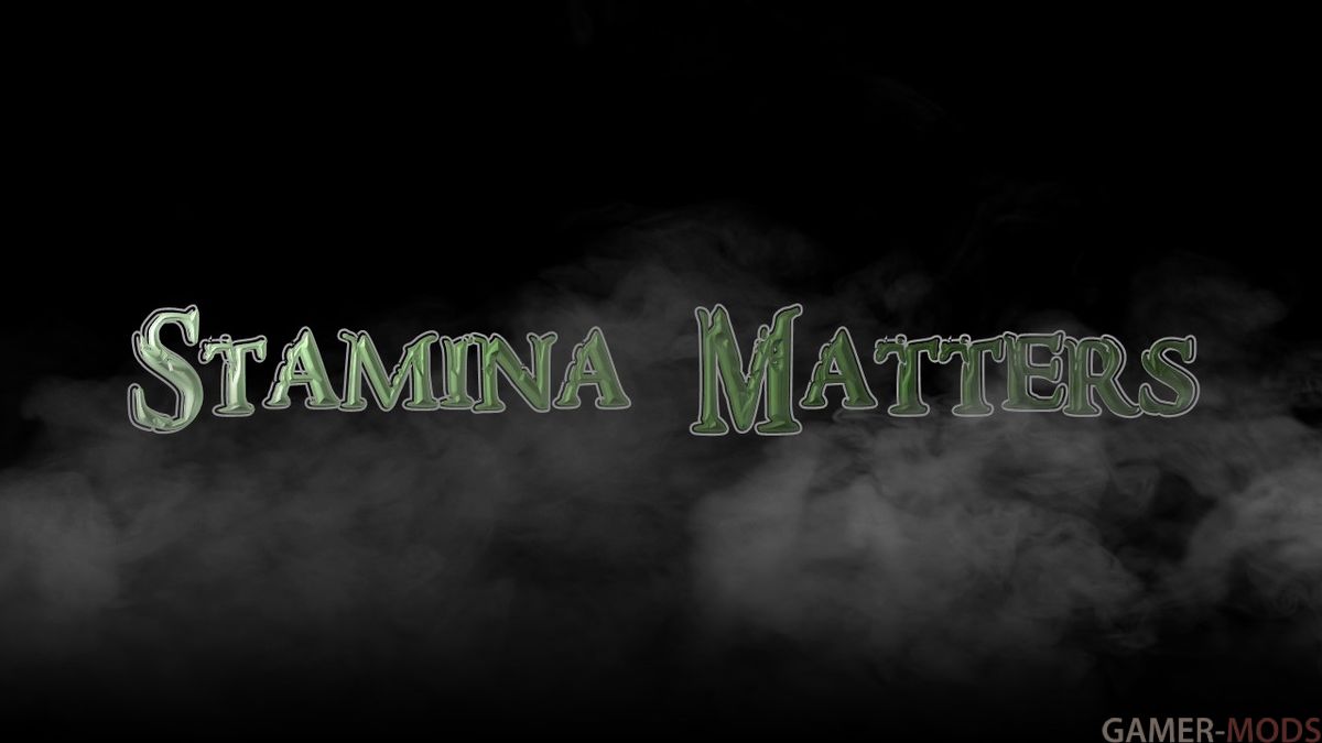 Stamina Matters - No more useless stamina | Выносливость имеет значение (SE)