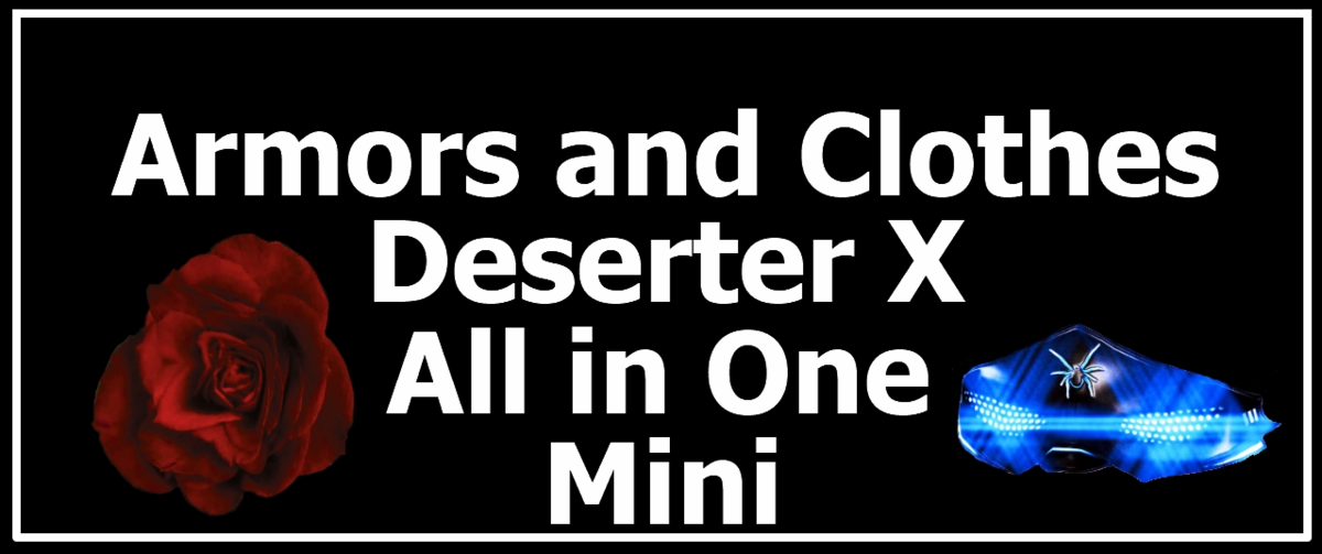 Одежда и броня от DeserterX (SE) | DX Armors and Clothes AIO mini