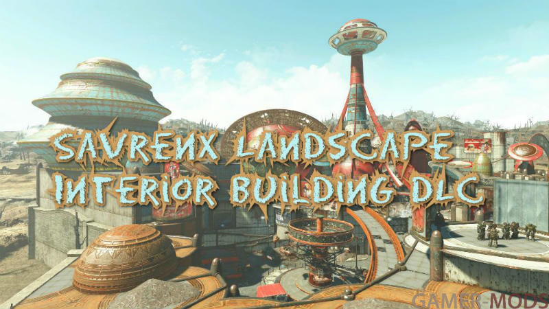 SavrenX Landscape Interior Building DLC | Ландшафт Интерьеры Здания из DLC в HD качестве