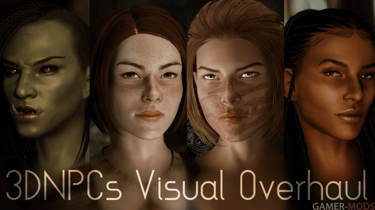 "Interesting NPCs" Visual Overhaul (LE) | Визуальная Переработка "Интересных НПС"