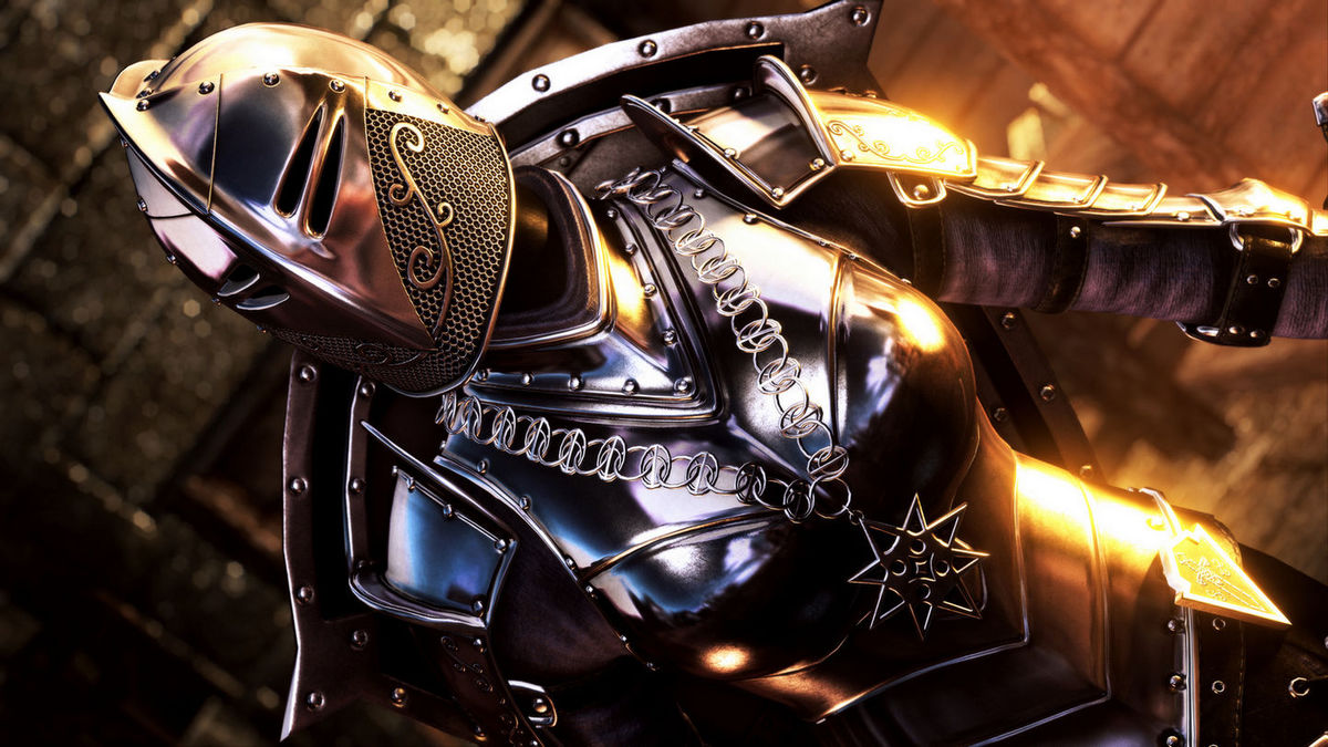 Доспехи тёмного рыцаря от DeserterX (LE) | DX Dark Knight Armor - UNP LE