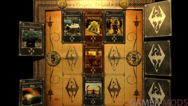 Карточная игра Тройная Триада LE / Triple Triad Card Game in Skyrim