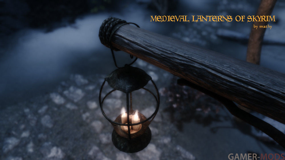 Medieval Lanterns of Skyrim (SE) | Средневековые фонари Скайрима