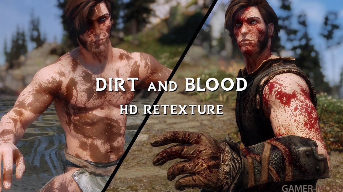 Грязь и кровь HD ретекстур | Dirt and Blood HD Retexture