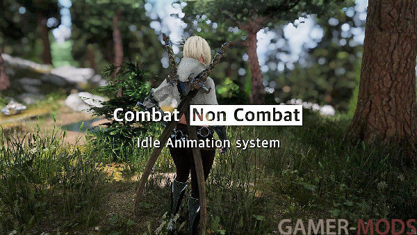 Smooth Combat - Non Combat Animation System LE / Система небоевой анимации