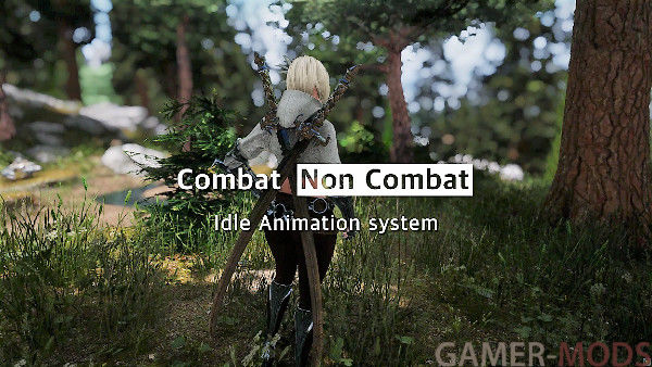 Smooth Combat - Non Combat Animation System / Система небоевой анимации