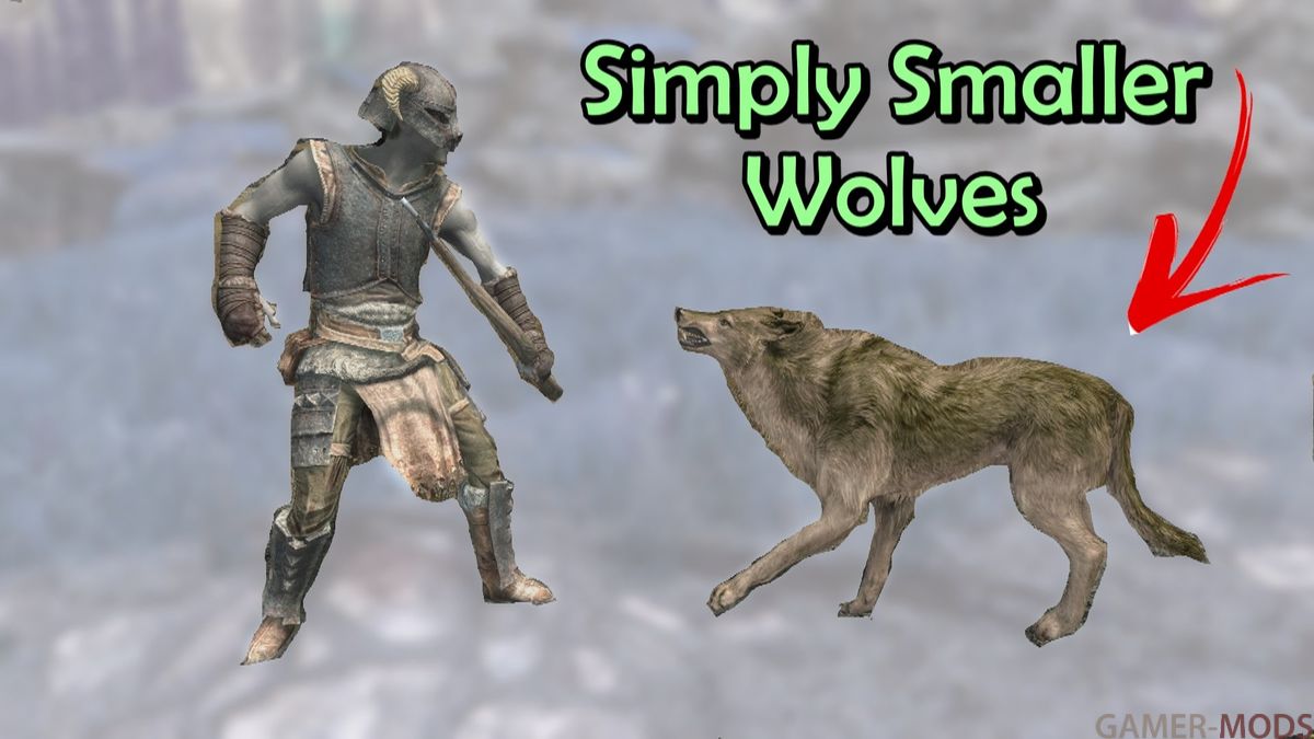 Реалистичная высота волков (SE-AE) / Simply Smaller Wolves (SE)