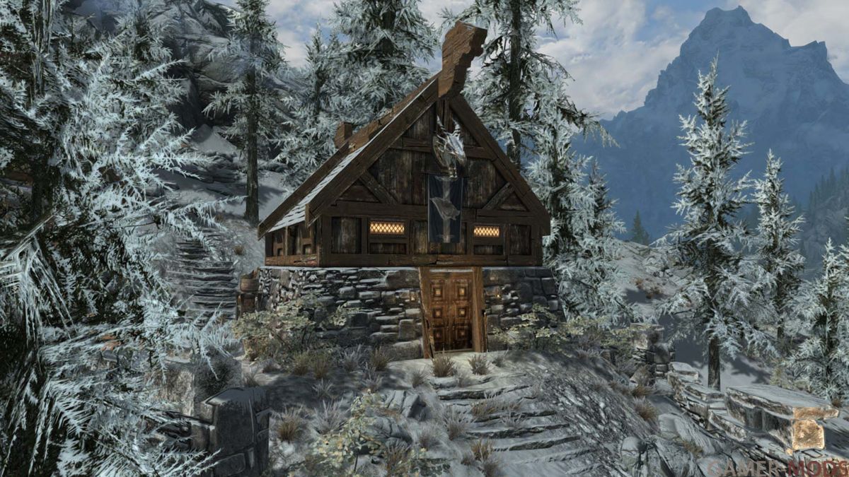 "Раута" — хижина воина-норда (LE) / Routa - Stormcloak and Warrior cabin (LE)