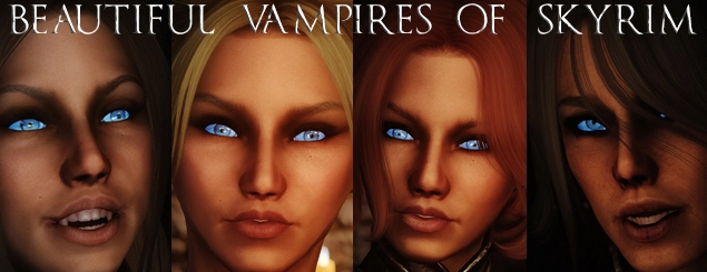 Красивые вампиры Скайрима SE | Metalsabers Beautiful Vampires of Skyrim SE