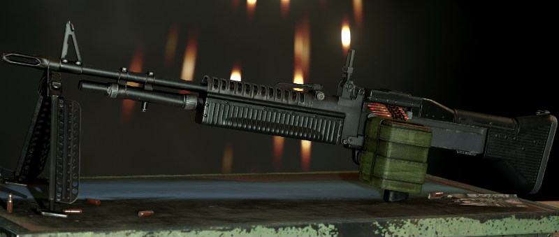 Пулемет M60 - M60E3 | M60 - M60E3 FO4