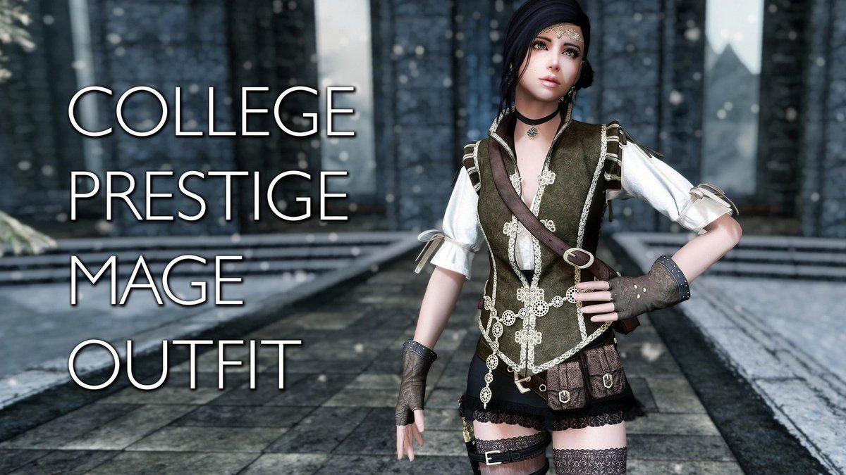 Престижная одежда мага Коллегии (LE) | College Prestige Mage Outfit