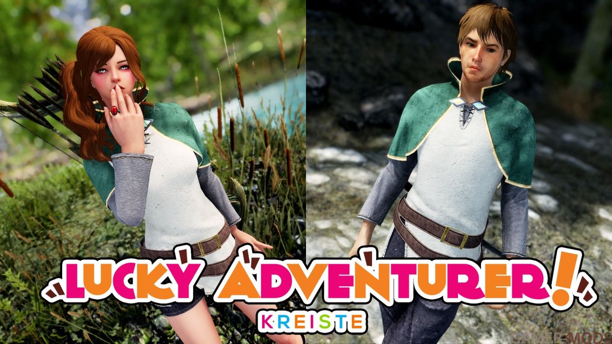 Kreiste's Lucky Adventurer Outfit RU / Броня из "KonoSuba"