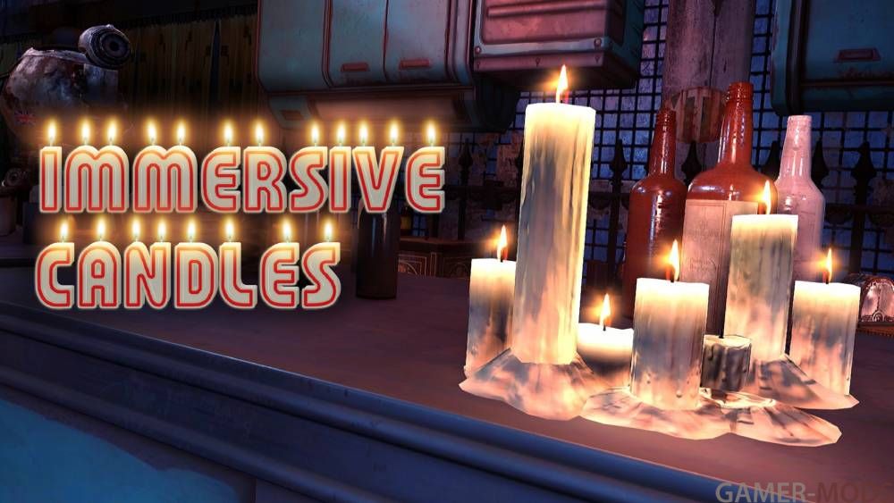 Анимированные свечи с фитилем / Immersive Candles