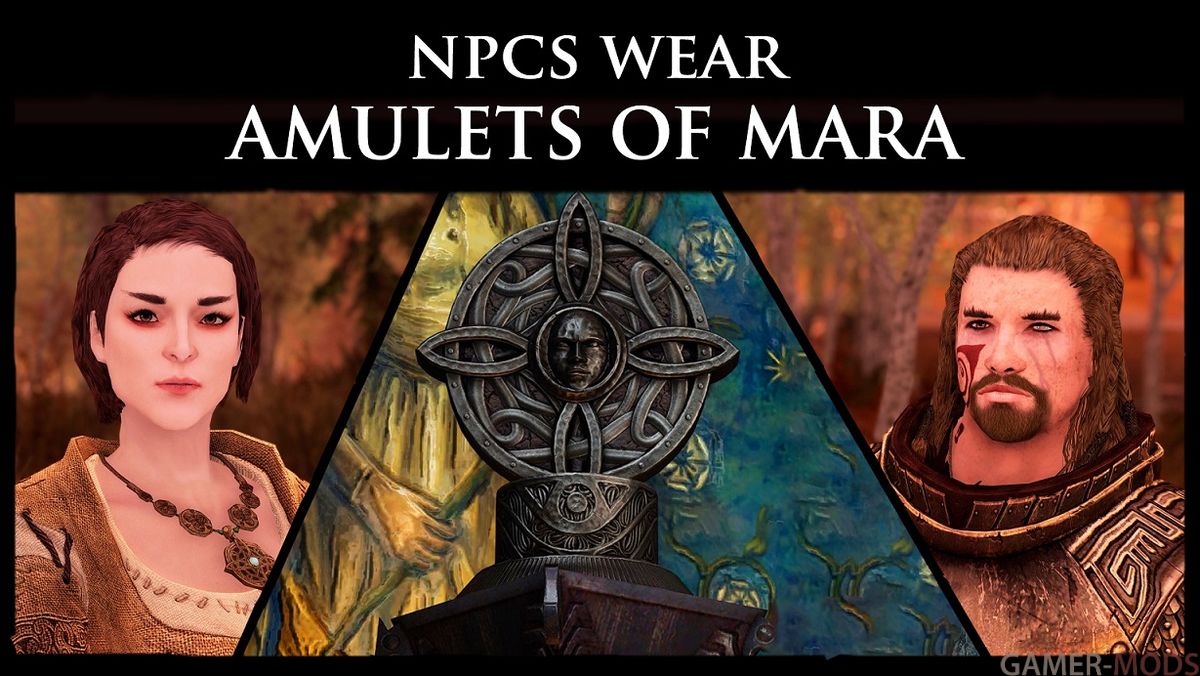 Обитатели с амулетом Мары (SE-AE) | NPCs wear amulets of Mara PLUS