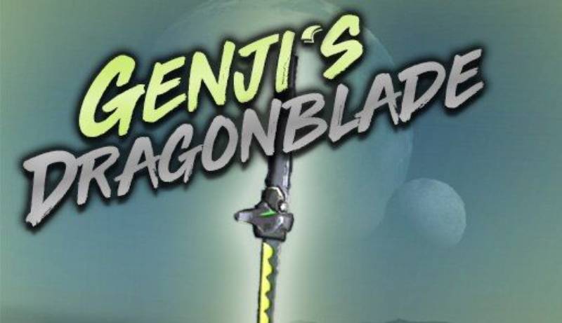 Genji's Dragonblade [With sheath] / Драконий клинок Гэндзи [В ножнах]