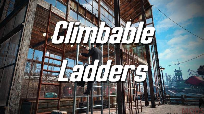 Climbable Ladders for Settlements / Подъемные лестницы для поселений