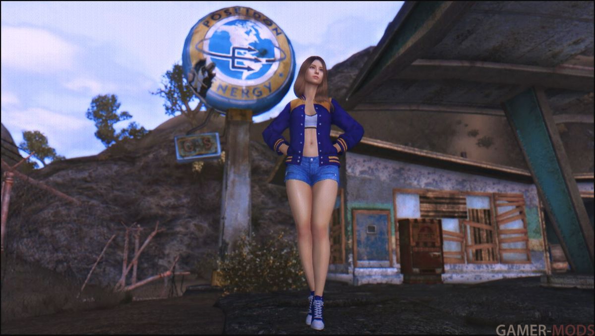 Новая женская раса для Fallout New Vegas, использующая тело TYPE4. 