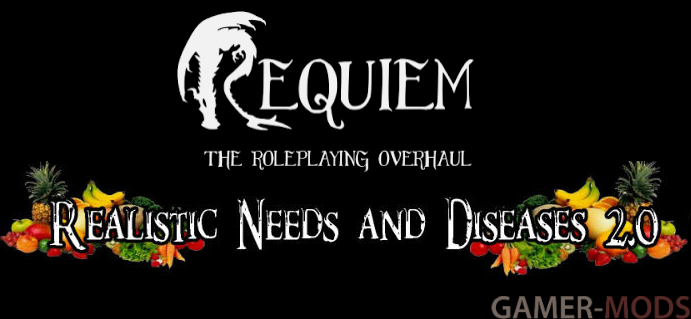Requiem патч realistic needs and diseases