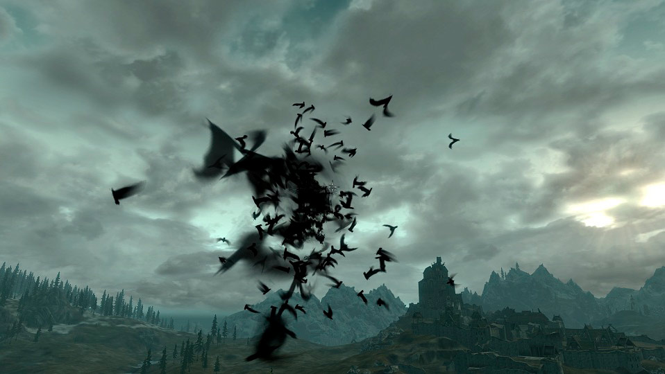 Вампирская сила полет летучими мышами / Bat Travel Vampire Power