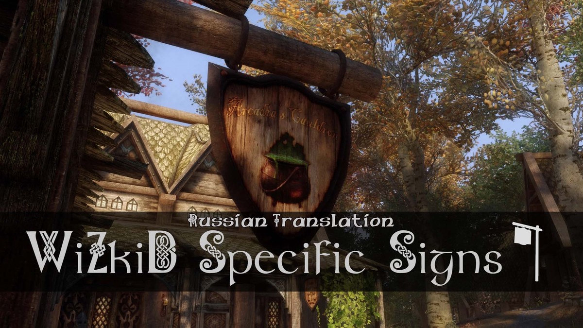 WiZkiD Specific Signs - Русская локализация