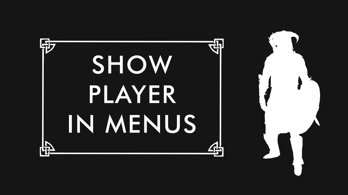 Показ персонажа в меню (SE-AE) | Show Player In Menus