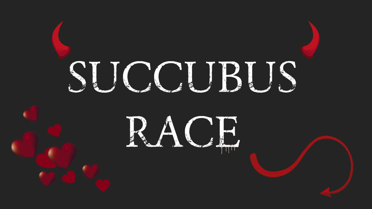 Раса Суккуб / Succubus Race - with horns and SMP tail