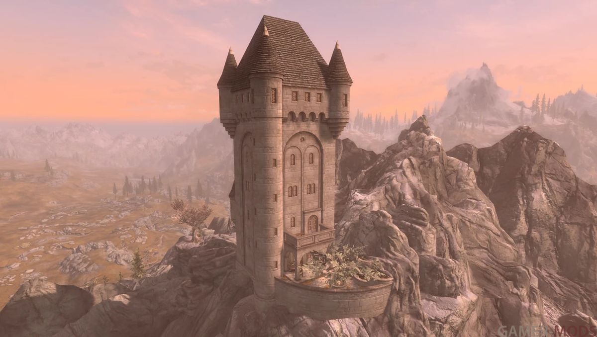 Башня «Белый Пик» | Whitepeak Tower - Dawnguard Themed Player Home