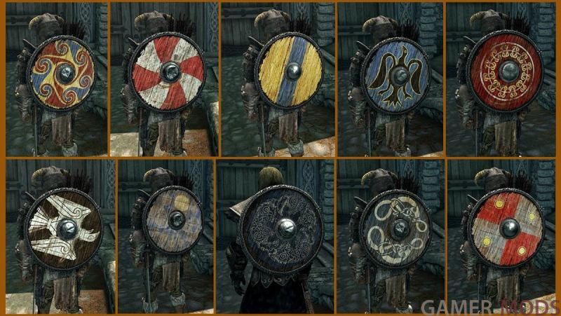 Нордские круглые щиты (щиты викингов) / Nordic Round Shields (Viking shields)