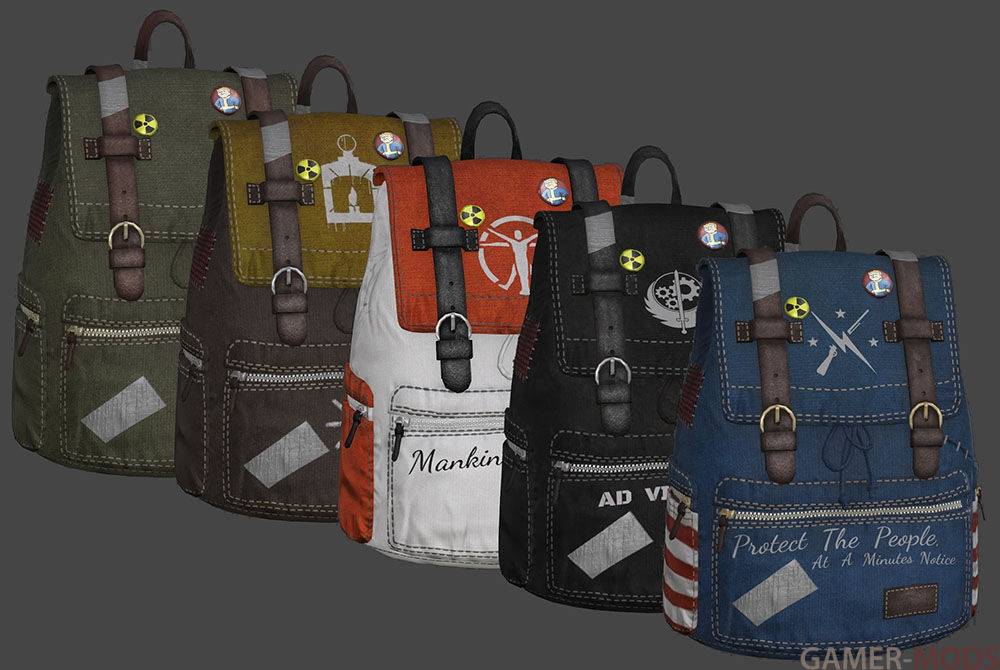Холщовые рюкзаки / Canvas Backpacks - Fo4