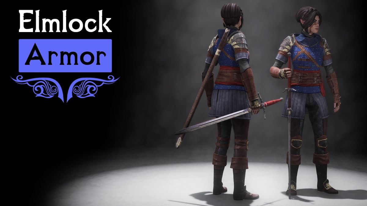 Броня и меч Элмлок (SE-AE) | Elmlock Armor and Blade