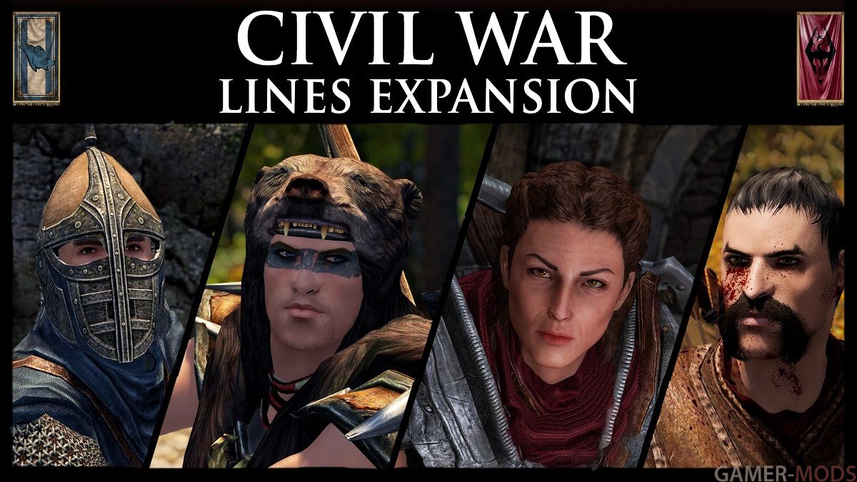Расширение реплик сторон гражданской войны (SE-AE) | Civil war lines expansion