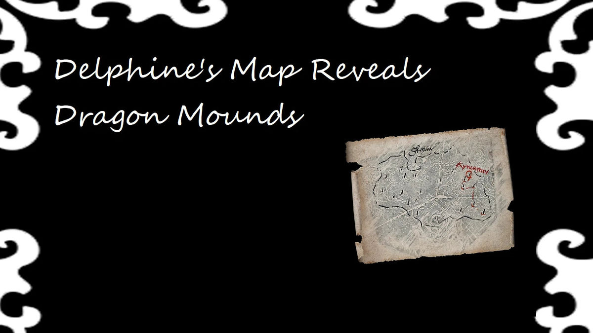 Драконьи курганы на карте (SE-AE) / Delphine's Map Reveals Dragon Mounds
