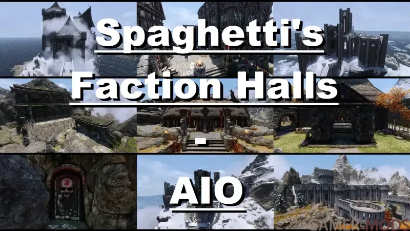 Залы фракций - все в одном / Spaghetti's Faction Halls - AIO