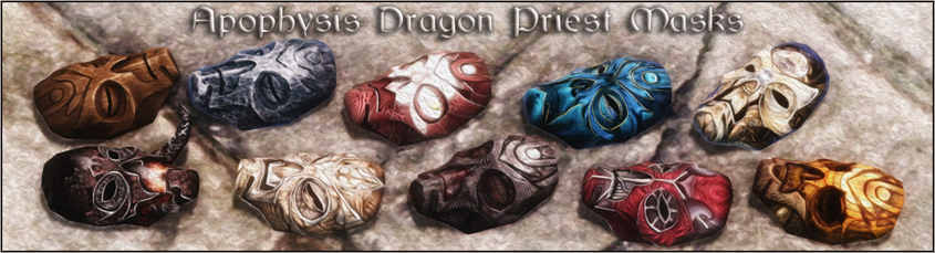 Реплейсер масок и капюшонов Драконьих жрецов / Apophysis Dragon Priest Masks