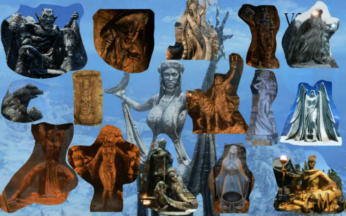 Великолепные статуи / Stunning Statues of Skyrim