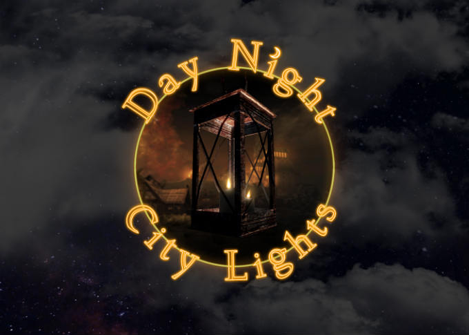 Освещение в городах - День-Ночь / Day Night City Lights