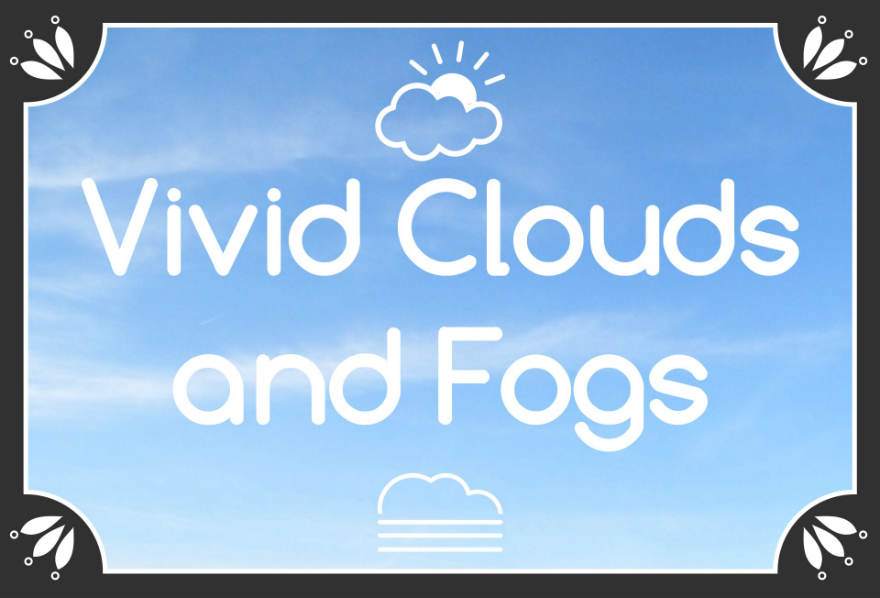 Живописные облака и туман / Vivid Clouds and Fogs - Vanilla and Climates of Tamriel