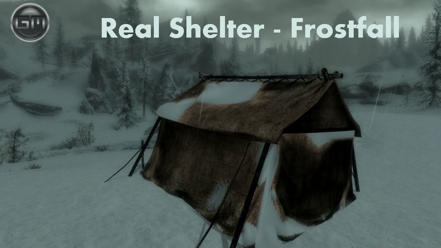 Реальные укрытия - аддон для Frostfall / Real Shelter-Frostfall Tents