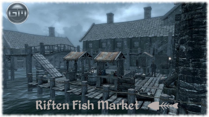 Рыбный рынок Рифтена / Riften Fish Market