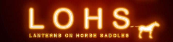 Фонари для лошадей / LOHS - Lanterns on horse saddles
