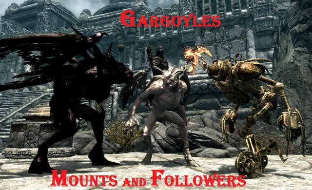 Призывные компаньоны гаргульи / Summon Gargoyles - Mounts and Followers