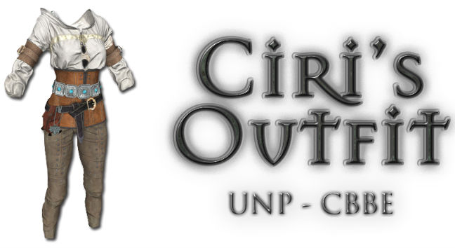 Одежда Цири / Ciri's Outfit (The Witcher) UNP-CBBE-Bodyslide