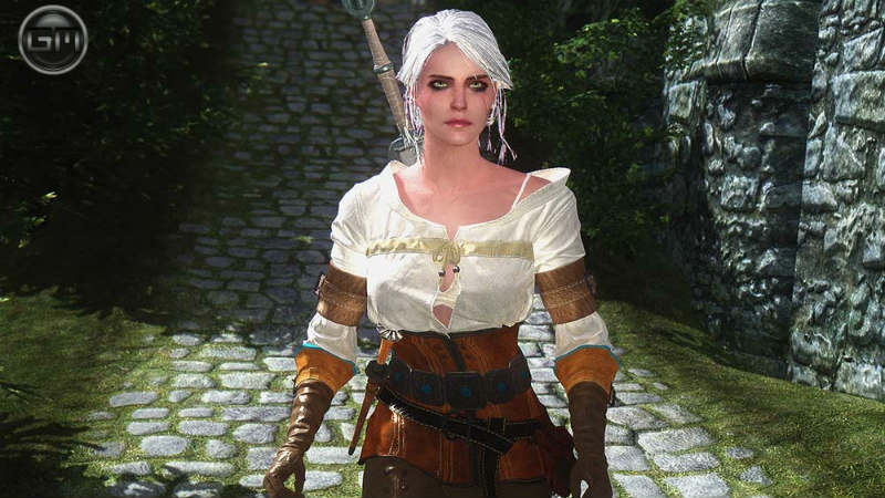 Ciri Standalone Follower - With Playable Race - Witcher 3 / Компаньон и раса Цири из Ведьмак 3